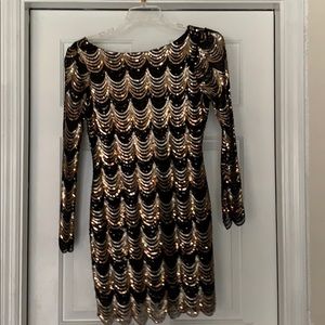 Black and gold Charlotte Russe size M